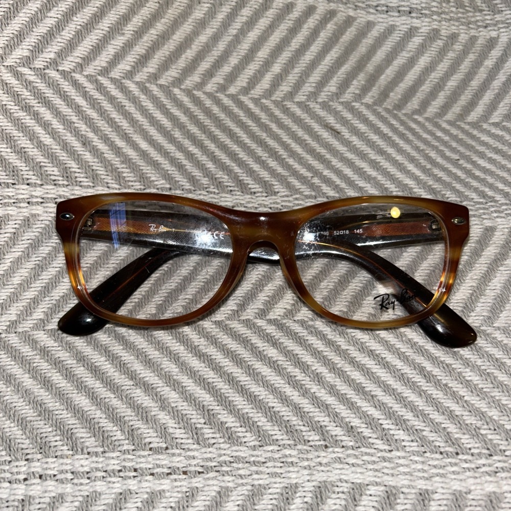 Ray Ban Eyeglasses Frames Only‎ Blue & Red Frames RB 5184F 5799 A3